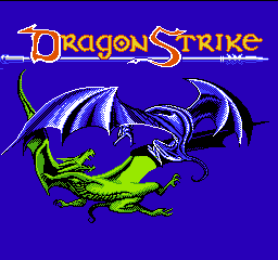Advanced Dungeons & Dragons - Dragon Strike (USA) Title Screen